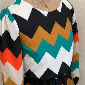Cute Chevron Xhilaration Dress